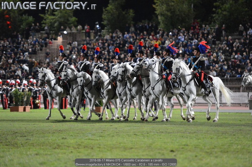 2016-06-17 Milano 075 Carosello Carabinieri a cavallo